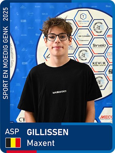  GILLISSEN Maxent seizoen 2025 Sport en Moedig Genk