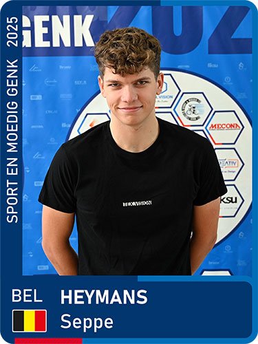 HEYMANS Seppe seizoen 2025 Sport en Moedig Genk