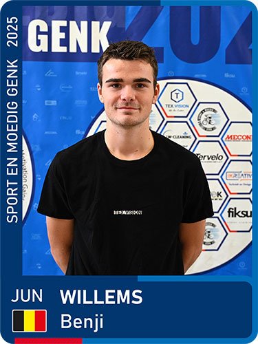 WILLEMS Benji seizoen 2025 Sport en Moedig Genk