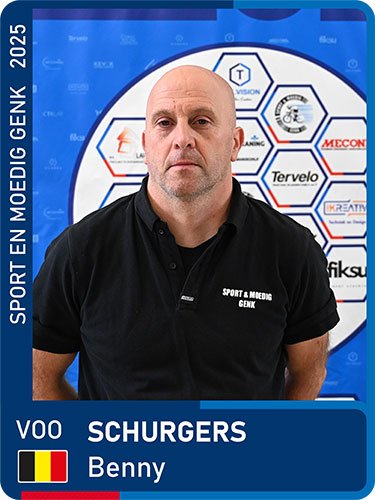 BENNY SCHURGERS seizoen 2025 Sport en Moedig Genk